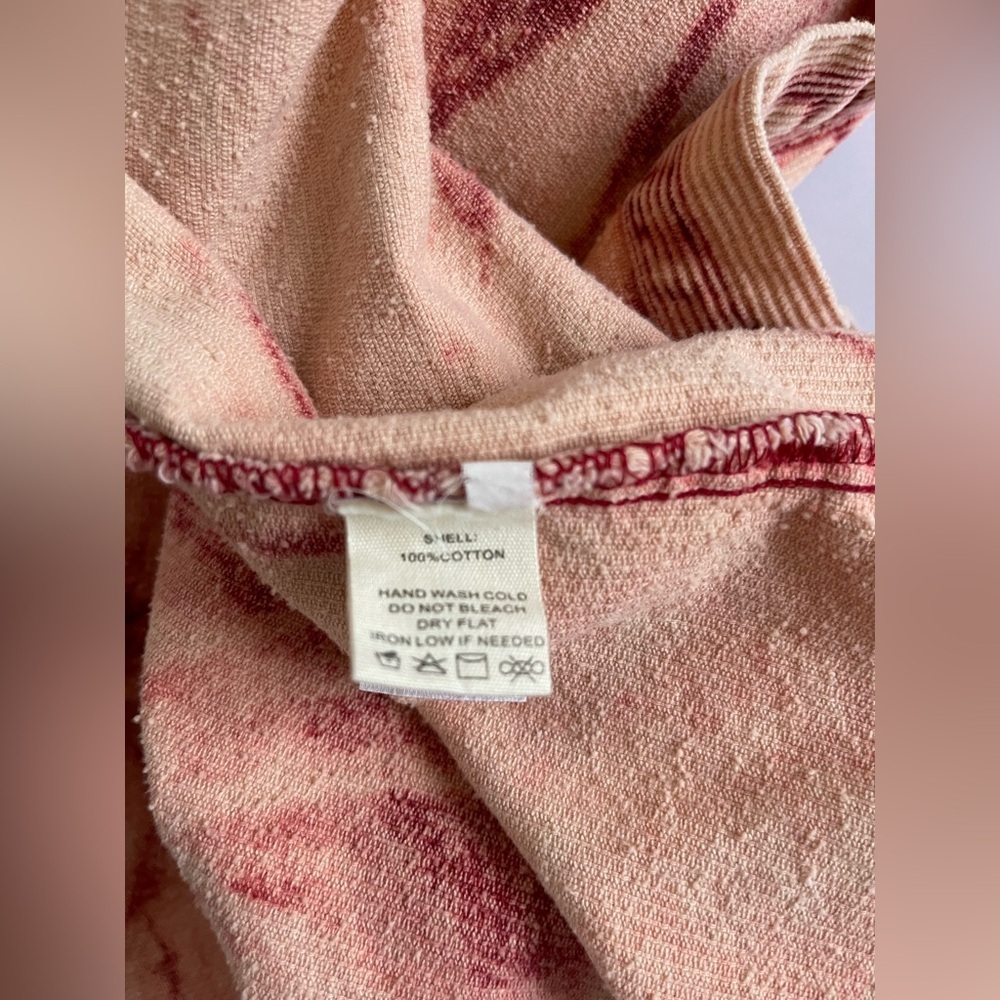 Women’s Corduroy Ombré Long Button Down Shirt. - Picture 4 of 7